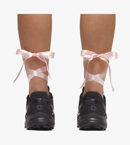 SPEEDCROSS RIBBON SANDY LIANG Unisex Sportstyle Shoes in Black/Cloud Pink