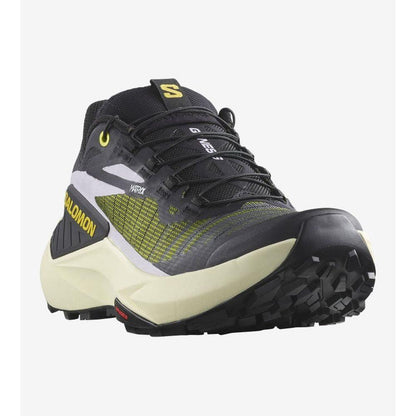 GENESIS Women Trail Running Shoes in Black / Sulphur Spring / Orchid Petal